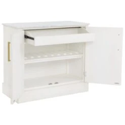 Camille Mobile Bar Cabinet -France and So Furniture 8019 48 open