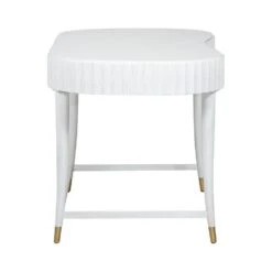 East Camden Vanity Desk - Pearl - Metal,Poplar Solids -France and So Furniture 8098 08 Side