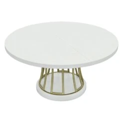 East Camden Dining Table - Pearl - Poplar Solids -France and So Furniture 8098 44 top 53f17db5cec1187cf3fae897d998c2f389aa0aed 1