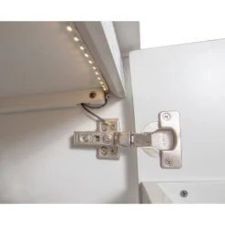 East Camden Bar Cabinet - Pearl - Poplar Solids -France and So Furniture 8098 48 HingeDetail