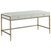 East Camden Writing Desk - Pearl - Poplar Solids