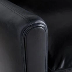 Parisian Leo Sofa Ink Leather 80" 14 Parisian Leo Sofa Ink Leather 80" -France and So Furniture 8110.d4