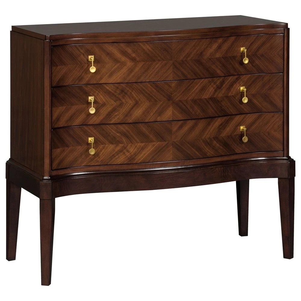 Park West Chest - Venezia - Birch Solids With Book Matched Asian Cherry 2 Park West Chest - Venezia - Birch Solids With Book Matched Asian Cherry - Image 2