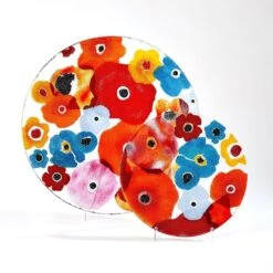 Fused Floral Charger -France and So Furniture 81355