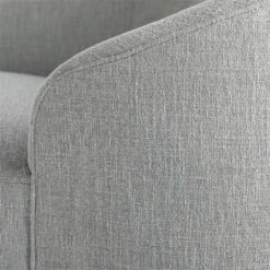Carver Chaise Iceberg Linen Grey Ash, Left Arm - Gray -France and So Furniture 8146.d5 5766faed ebf4 437d b81a 86a7ac269553