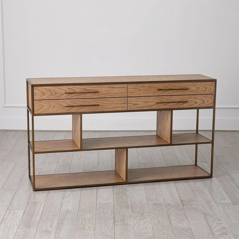 Mack Console - Oak 1 Mack Console - Oak