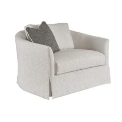 Lexington Veneto Swivel Chair - Polo Mallet White