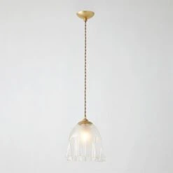 Handkerchief Pendant-Gold Leaf