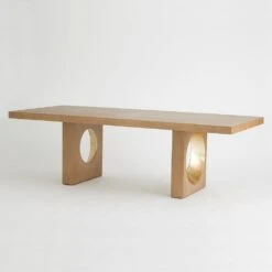 Oculus Dining Table - Nutmeg/Champagne -France and So Furniture 85469 ffccadf6 1432 4160 8a8e 326b5b917673