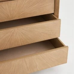 Burst Bedside Chest-Nutmeg-Left -France and So Furniture 85493 9006526c d85a 48a3 b580 a9413beef500