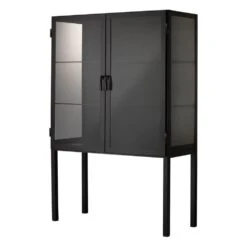 Chauncey Wide Curio Bar Cabinet -France and So Furniture 8550d3e8a1f6d97ea088e00c43243bfc5e4c8845 full