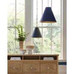 Pierrepont Large Blue Pendant -France and So Furniture 861cb73226b31b02e1ca85345d2df0e2dd19c88b