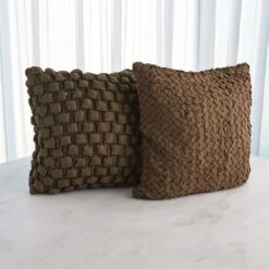Square Ruche Pillow-Olive 9 Square Ruche Pillow-Olive -France and So Furniture 88261 c3261ad3 8b96 4dd8 ae0d ff1565de049e