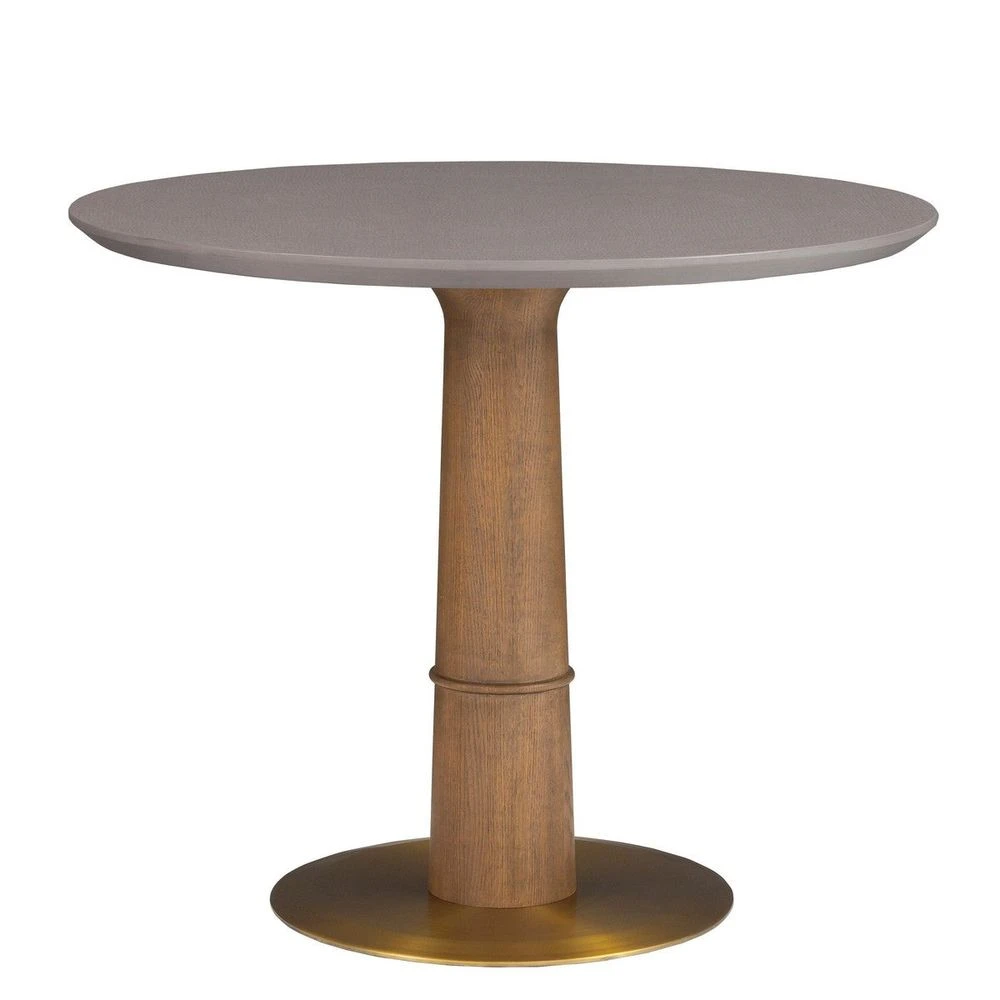 Provence Round Dining Table 36 In - Heathered Grey 1 Provence Round Dining Table 36 In - Heathered Grey