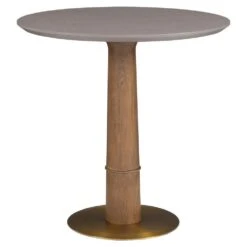 Provence Round Counter Table 36 In - Heathered Grey