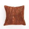 Ribbon Pillow-Rust