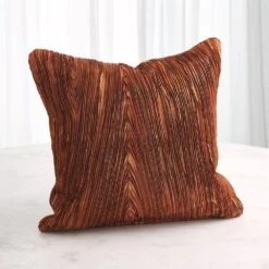 Ribbon Pillow-Rust -France and So Furniture 88979 2da895e7 c8b7 4069 a08b 3a4d249519d7