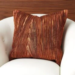 Ribbon Pillow-Rust -France and So Furniture 88981 af97231b 0b7f 4b16 b2b2 7d715c23ff82