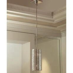 Coil Single Pendant-Nickel -France and So Furniture 9.91810