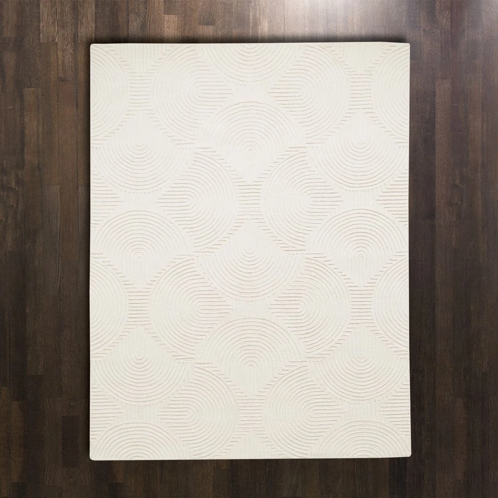 Arches Rug-Ivory/Ivory-12 X 18 2 Arches Rug-Ivory/Ivory-12 X 18 - Image 2