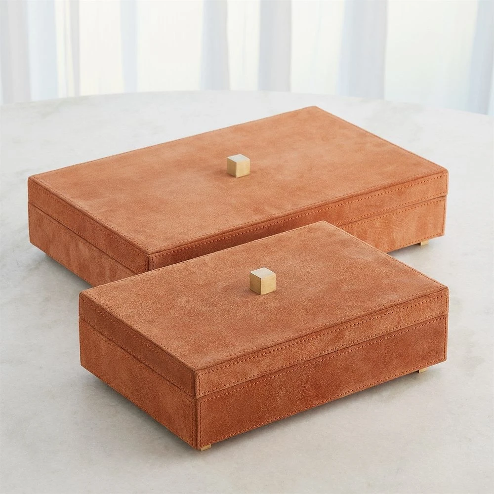 Posh Tray-Rust Suede-Lg 7 Posh Tray-Rust Suede-Lg - Image 7