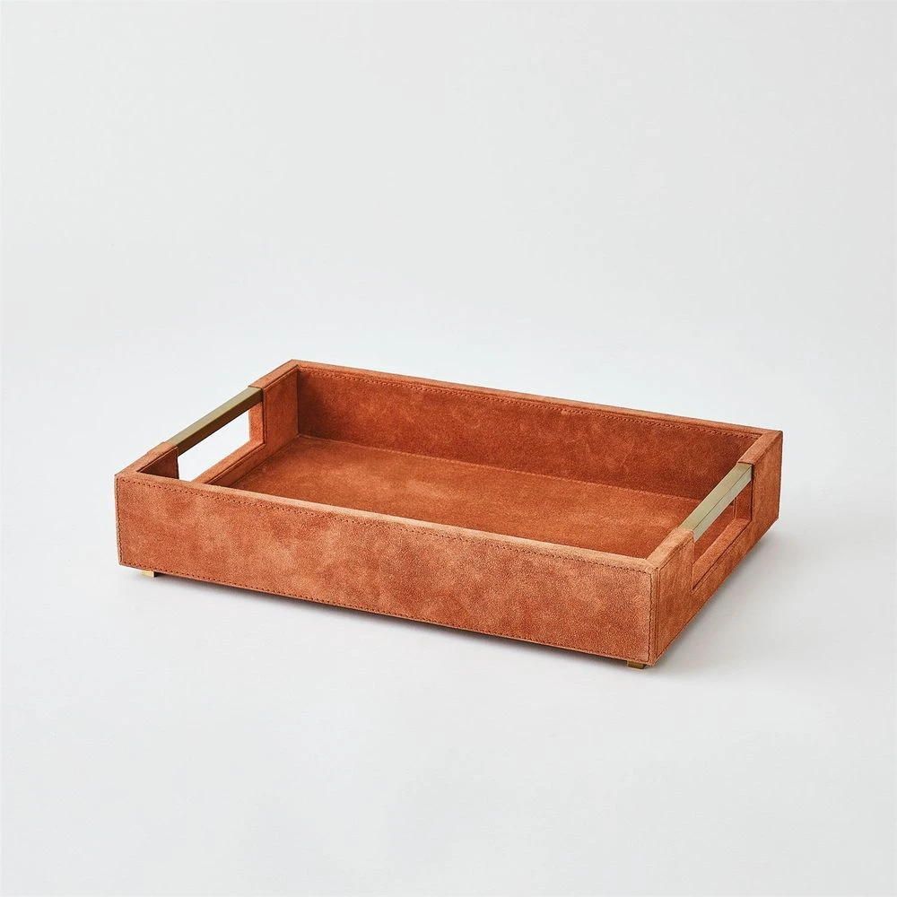 Posh Tray-Rust Suede-Lg 13 Posh Tray-Rust Suede-Lg - Image 13