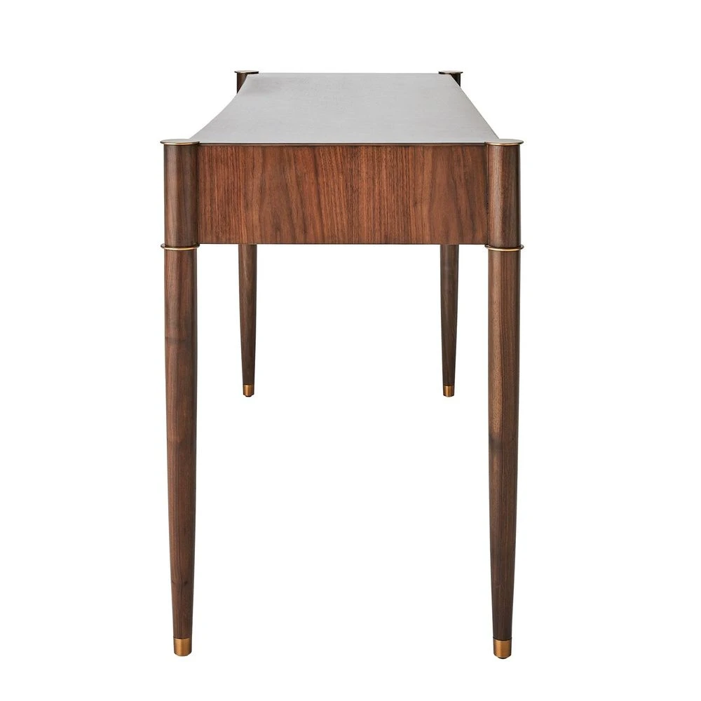 Triple Curve Desk - Walnut 9 Triple Curve Desk - Walnut - Image 9