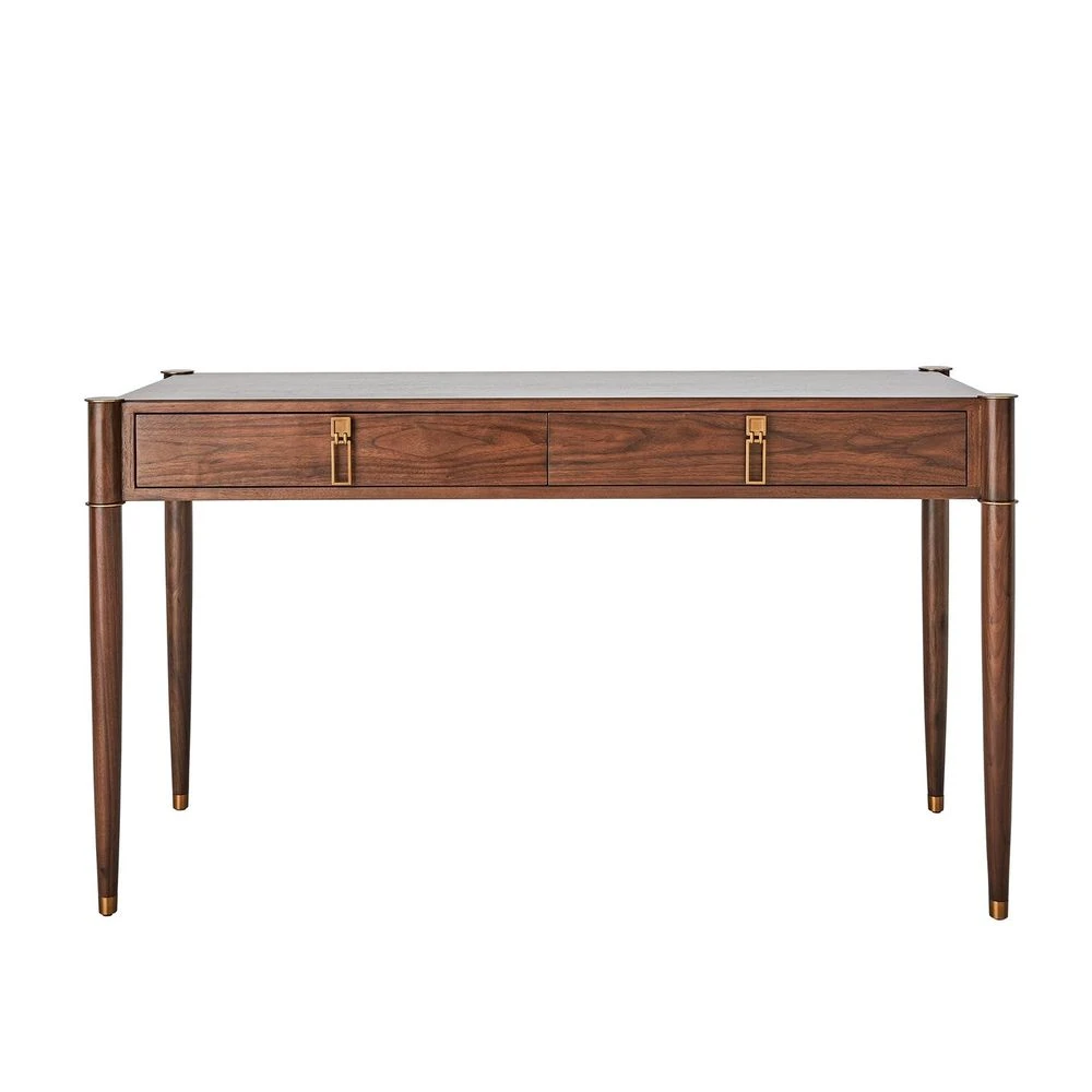 Triple Curve Desk - Walnut 1 Triple Curve Desk - Walnut