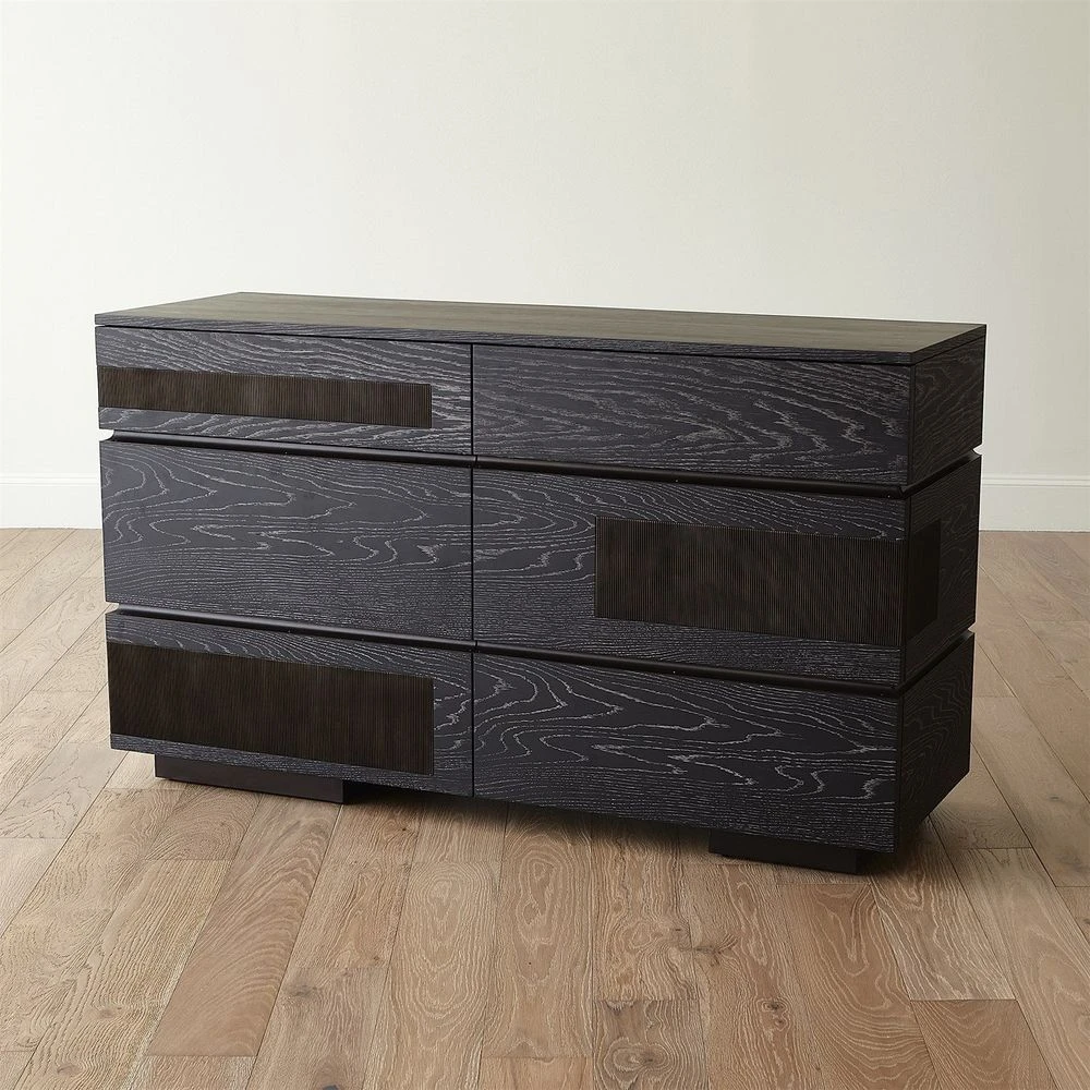 Brazil Dresser-Black Cerused Oak 10 Brazil Dresser-Black Cerused Oak - Image 10