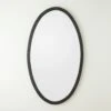 Oval Mirror-Forged Iron