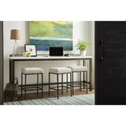 Meringue Essence Console Table With Stools -France and So Furniture 915X803 HomeWork