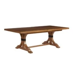 Oceanfront Rectangular Dining Table - Sandstone -France and So Furniture 920 877 Silo