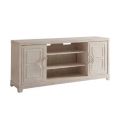 Leeward Media Console - Sailcloth 5 Leeward Media Console - Sailcloth -France and So Furniture 921 908 Open Center Silo