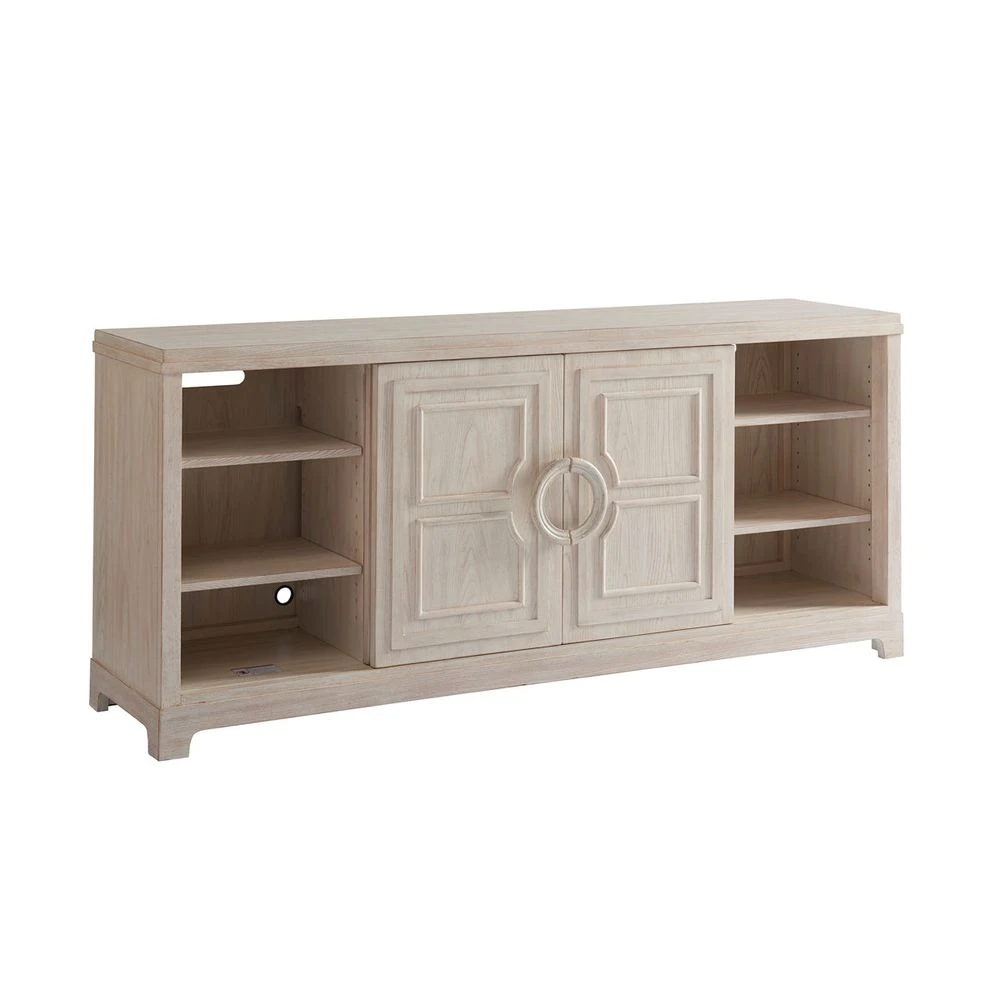 Leeward Media Console - Sailcloth 1 Leeward Media Console - Sailcloth