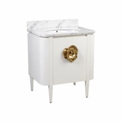 Briallen 30" White Vanity With Oval Undermount Sink -France and So Furniture 92e104130eb95c4cdd0098bb401d10bfa8e52ea0