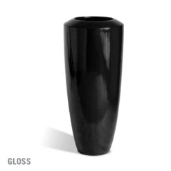 Fiberglass Small Barrel Planter -France and So Furniture 9505 BK GLOSS 1500x1500 7bc8c4d9 4be3 471f 9cb3 a8ceb3d4d304