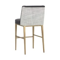 Joplin Barstool - Cantina Black / Vera White Pepper -France and So Furniture 9bb42c76 0901 4056 88d3 7a807c084e35 large 94ad9829 9205 4d63 81ee 053b6b154a6d