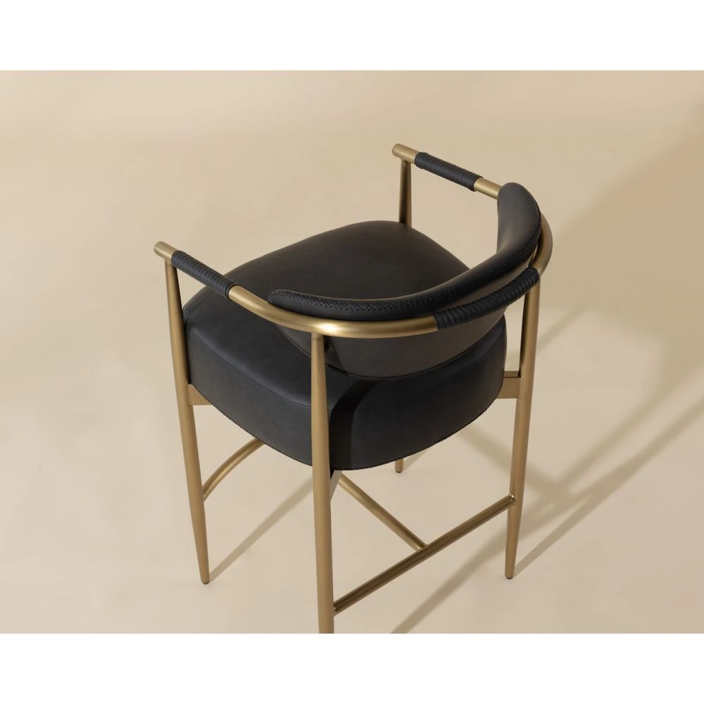 Heloise Counter Stool - Bravo Black 9 Heloise Counter Stool - Bravo Black - Image 9