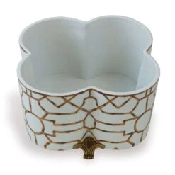 Scalamandre Baldwin Quatrefoil Planter -France and So Furniture ACBS 223 16 3Z