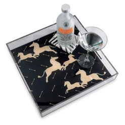 Zebra Lucite Tray -France and So Furniture ACGS 393 03 2b