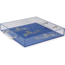 Zebra Lucite Tray -France and So Furniture ACGS 393 04Z