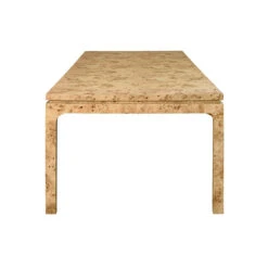 Modern Rectangular Dining Table In Burl Wood -France and So Furniture ADAMS BW SIDE 51245.1744313821