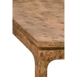Modern Rectangular Dining Table In Dark Burl Wood -France and So Furniture ADAMS DBW DETAIL 2 68585.1744311426