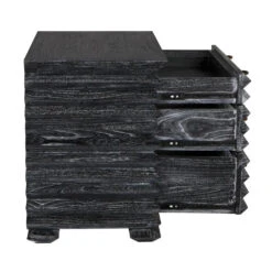 Noir Tiago Chest - Cinder Black -France and So Furniture AE 311CB 5