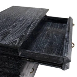 Noir Tiago Chest - Cinder Black -France and So Furniture AE 311CB 7