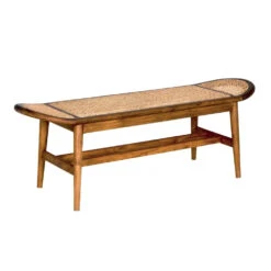 Noir Wayland Bench - Teak