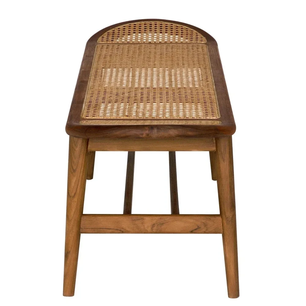 Noir Wayland Bench - Teak 3 Noir Wayland Bench - Teak - Image 3