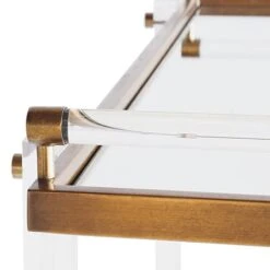 Tuscany Brass Bar Cart -France and So Furniture AFDS 407 01 2b