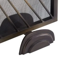 Orban Firescreen - Black -France and So Furniture AFI10.d4 b5dd854e f7db 47d7 9b11 cb71e7d0e674