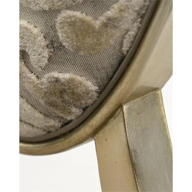 Ariane Side Chair - Brown,Silver 6 Ariane Side Chair - Brown,Silver - Image 6